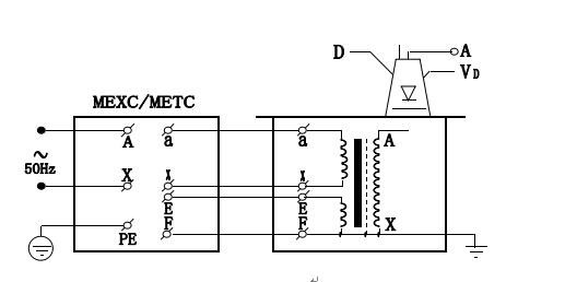 交直流試驗(yàn)變壓器原理圖
