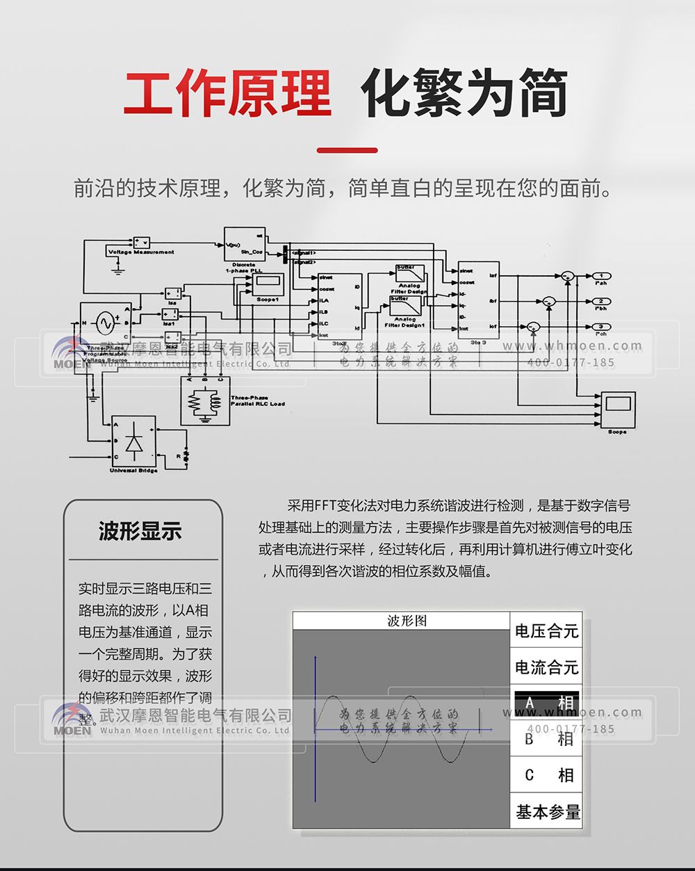 電力諧波測試儀工作原理